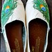 Wavy Peacock Feather TOMS
