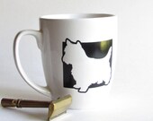 Westie Shaving Mug - Men's Shaving Soap - West Highland Terrier