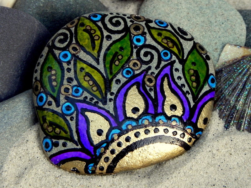 Gypsy Sunrise / Painted Rock / Sandi Pike Foundas / Cape Cod