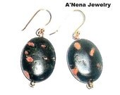 Earrings: "Harvest Delight" Naodelite Set in 14Kt. Gold Filled Wire