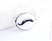 SALE - Mustache necklace