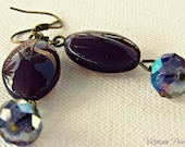 Aubergine Earrings