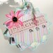 Baby Girl Scrapbook Album, Photo Journal, Altered Journal, Memory Book, ASSEMBLED and Ready for Your Photos