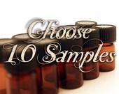 Artisan Perfume Samples: Choose Ten (10) 2mL Sample Perfume and Cologne Oils Hand Blended Fragrance