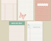 INSTANT DOWNLOAD - Printable Journaling Cards "Last Days of Summer" - Project Life - Scrapbooking