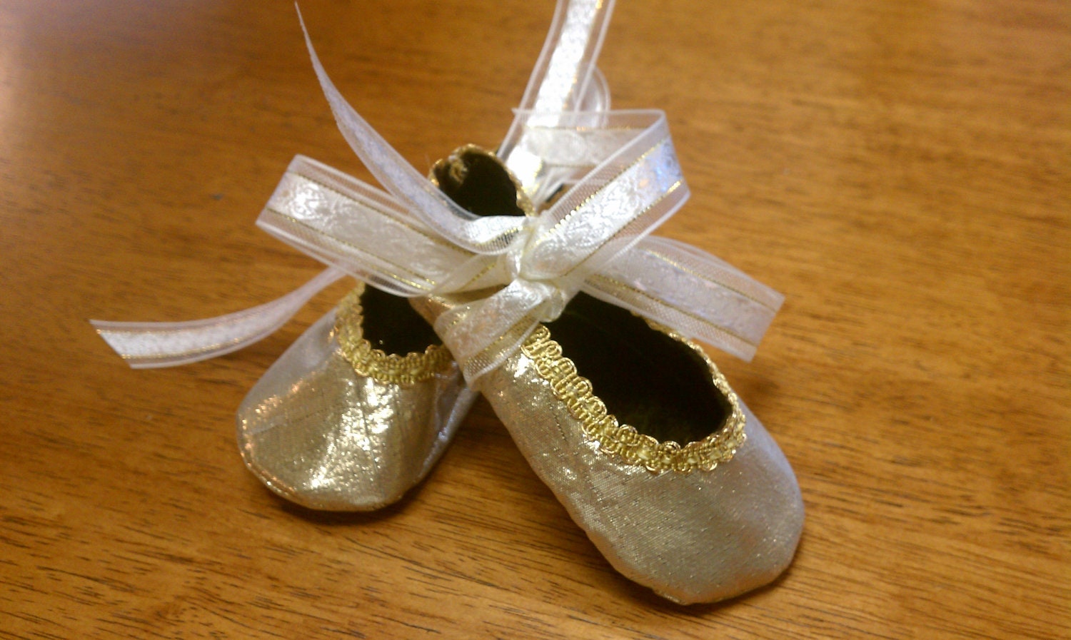 Gold Lame mary jane, ballet shoes for your little princess, made to order
