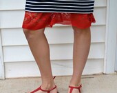SALE Modest Slip Extender- Red Long Lace