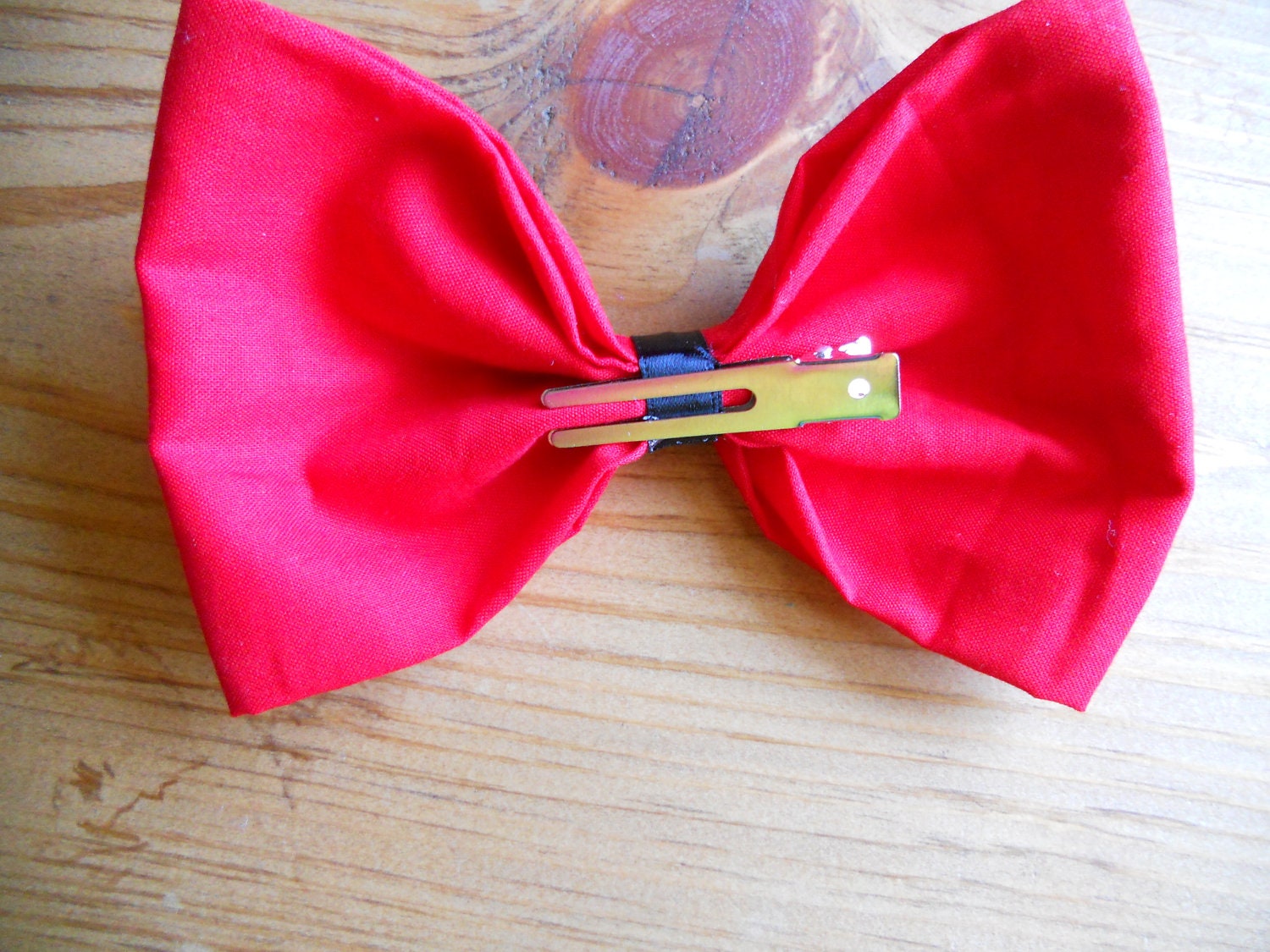 Red Jumbo Hair Bow