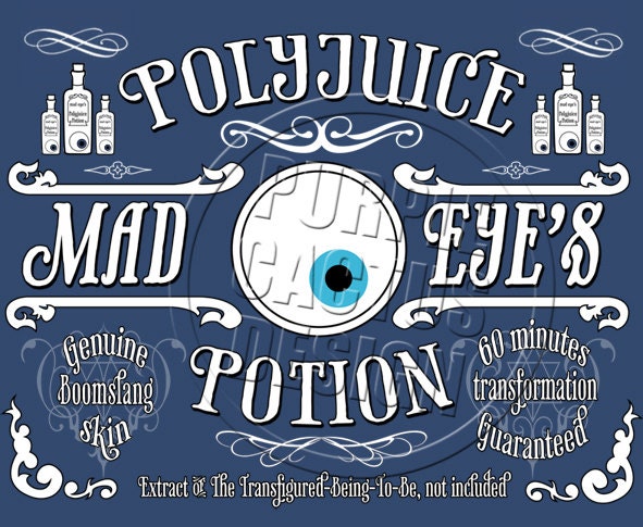 Harry Potter tshirt "Mad eye's polyjuice potion" Womens