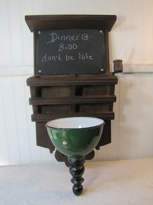 Walnut Prairie Farmhouse Chic Mail Message Center
