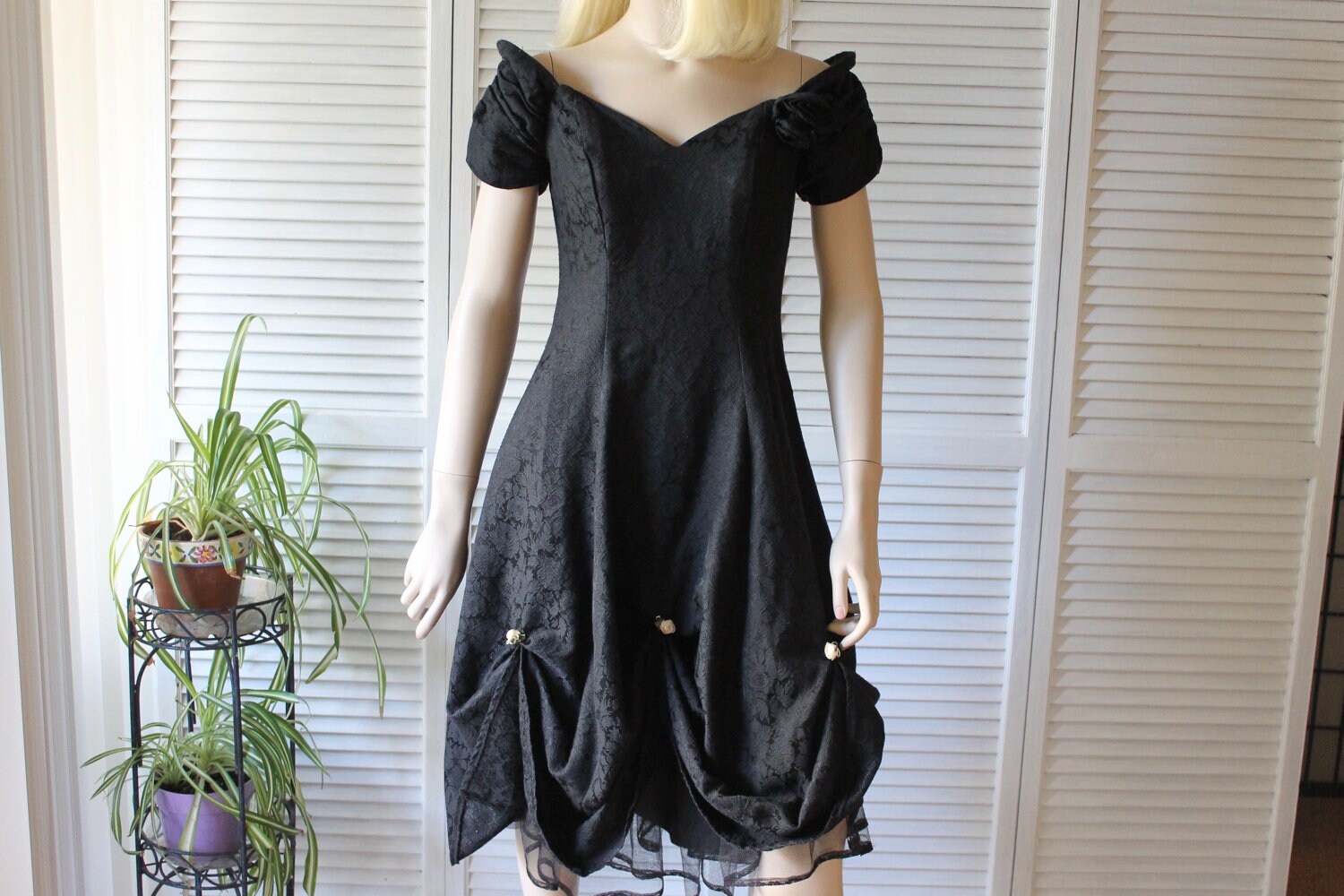 black princess dress