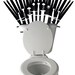 Sword Throne Toilet Decal