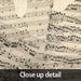 United States Old Sheet Music Map USA, Art Print 18x24 inch (908)