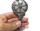 SALE - Steampunk Hand Mirror Necklace - Industrial- Daisy - Ready To Ship