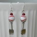 Atlanta Braves Baseball Inspired Tomahawk Earrings: reserved for shores