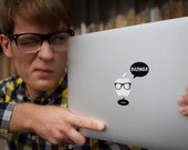 MacBook Decal - Nerd and Bazinga