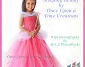 Infant Size Aurora Princess Dress - Birthday Outfit, Halloween Costume - Newborn Baby 3 6 9 12 Months - Disney Sleeping Beauty Inspired