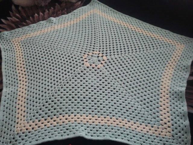 Hexagon Crochet Baby Blanket