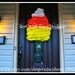 Candy Corn Wreath, Halloween Wreath, Halloween Decoration, Wreath, Candy Corn, Door Hanger