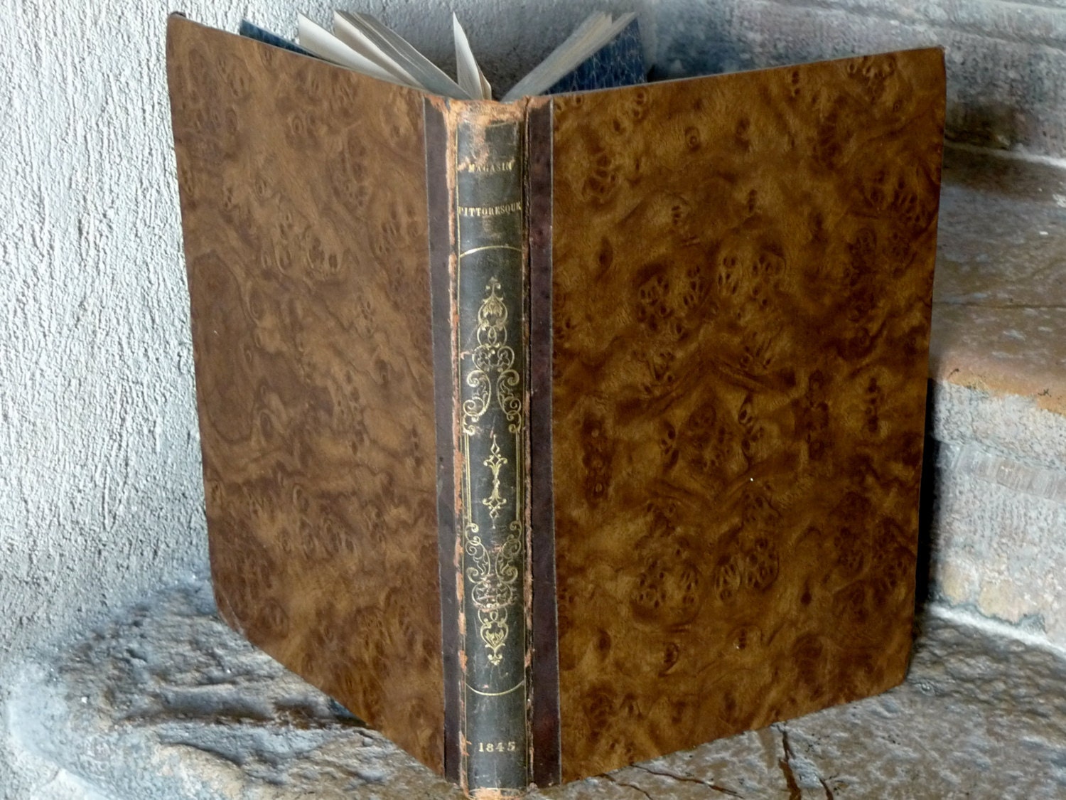 Reserved Vintage Wedding Guest Book Custom Made Personalized