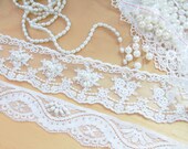 Add Pearls Beads Sequins Noodle Beads Tubes - White / Ivory / Black / Silver - ADD ON ONLY