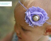 Rosabelle Headband, Baby Headband, Hair Band, Hair Bows, Kids Hair Accessories - Newborn Baby Photography prop - Vintage Couture