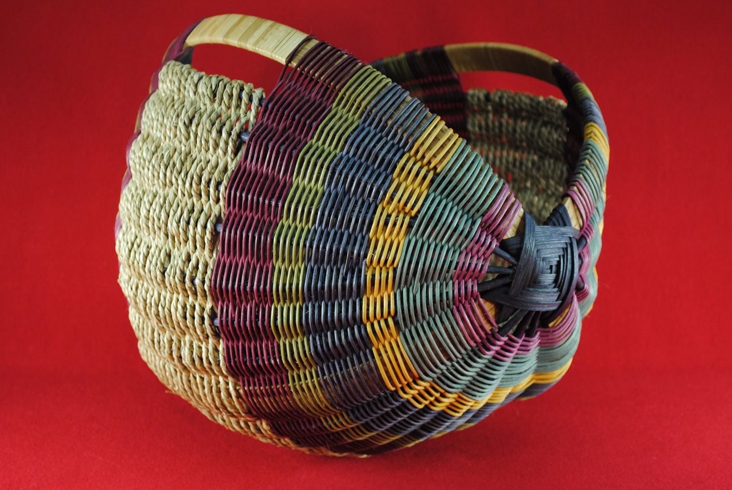 Scottish Yarn Basket