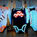 Swanky Baby Boy Onesie Gift Set "The Swanky Swagger Set" (3 long sleeved onesies)