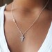 Personalized Cross Necklace - Infinity Necklace - Gold Filled or Sterling Cross and Infinity Necklace - Religious Jewelry