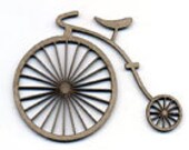 Penny Farthing Bike Chipboards Scrap FX Scrapbooking Art Mixed Media Card Making Painting Crafting Embelishment