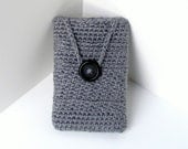 Crochet eReader Case, Cozy Thick Protection Sleeve, Cover for Kindle, Kobo Touch, Sony Reader, Man Tailored ereader cover