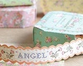 ANGEL and MERCI - french deco paper tape - duo pack