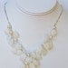 Cream Bridal Necklace, Vintage Inspired Jewelry, Bib Necklace Wedding Jewelry