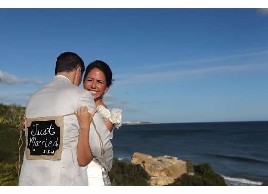 Just Married burlap banner  - CUSTOM Just married sign - Wedding sign with burlap and chalkboard cloth