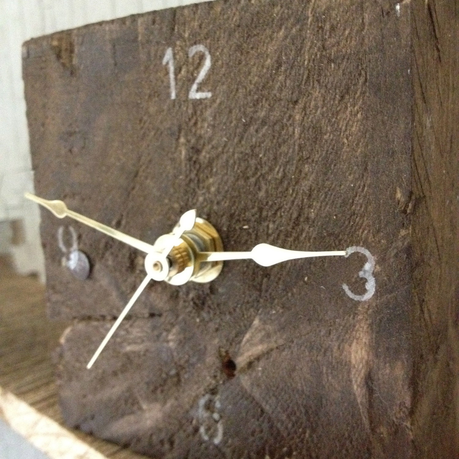 Small Reclaimed Pallet Clock