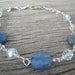 Blue Kyanite Vintage Crystal Bracelet