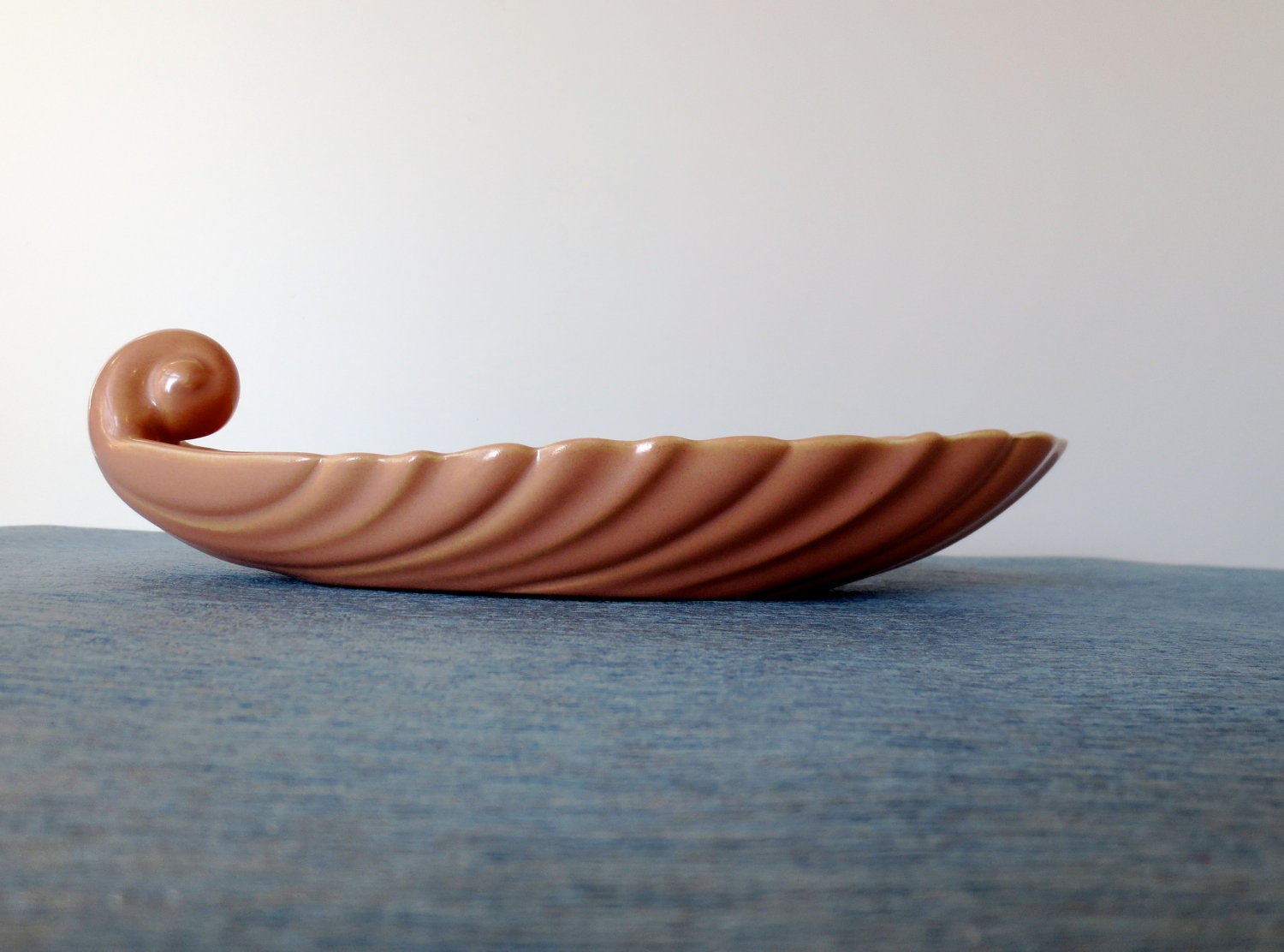 Pink Franciscan Ware Coronado Relish Dish