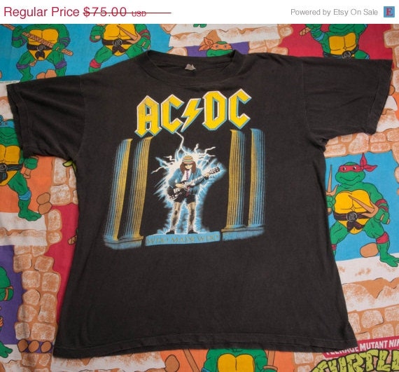 20% OFF AC DC "Who Made Who" black T-Shirt