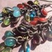 Multi Gemstone Earrings by Amanda Lynne LUXE