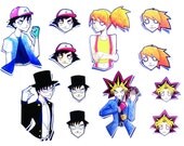 Custom Sticker Set - Commissioned Character