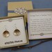 brass oak leaves and wild flowers - woodland earrings - sterling silver earwires - "Oak Creek" necklace