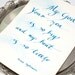 Calligraphy Art - Calligraphy Quote - Special Gift - Reproduction Calligraphy