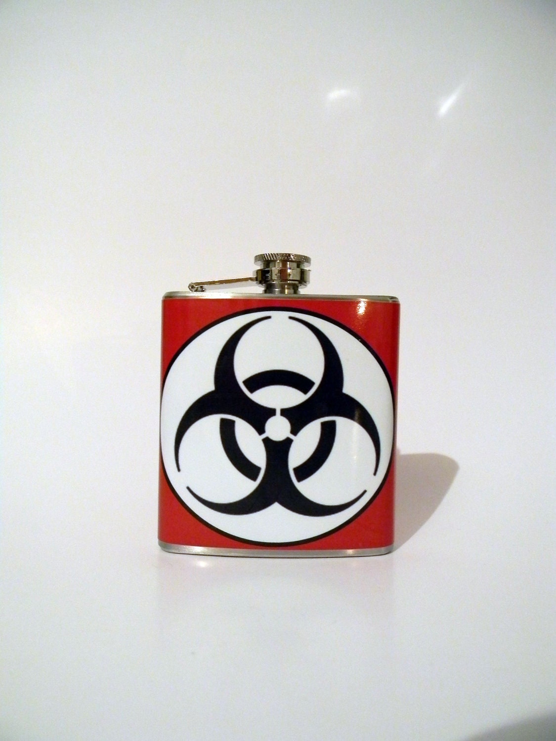 Biohazard Flask : Red
