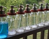 Mason Jar Soap Dispenser with Jumbo Copper Foaming Soap Pump - Quart Jar Lotion Bottle - Ball Perfect Mason