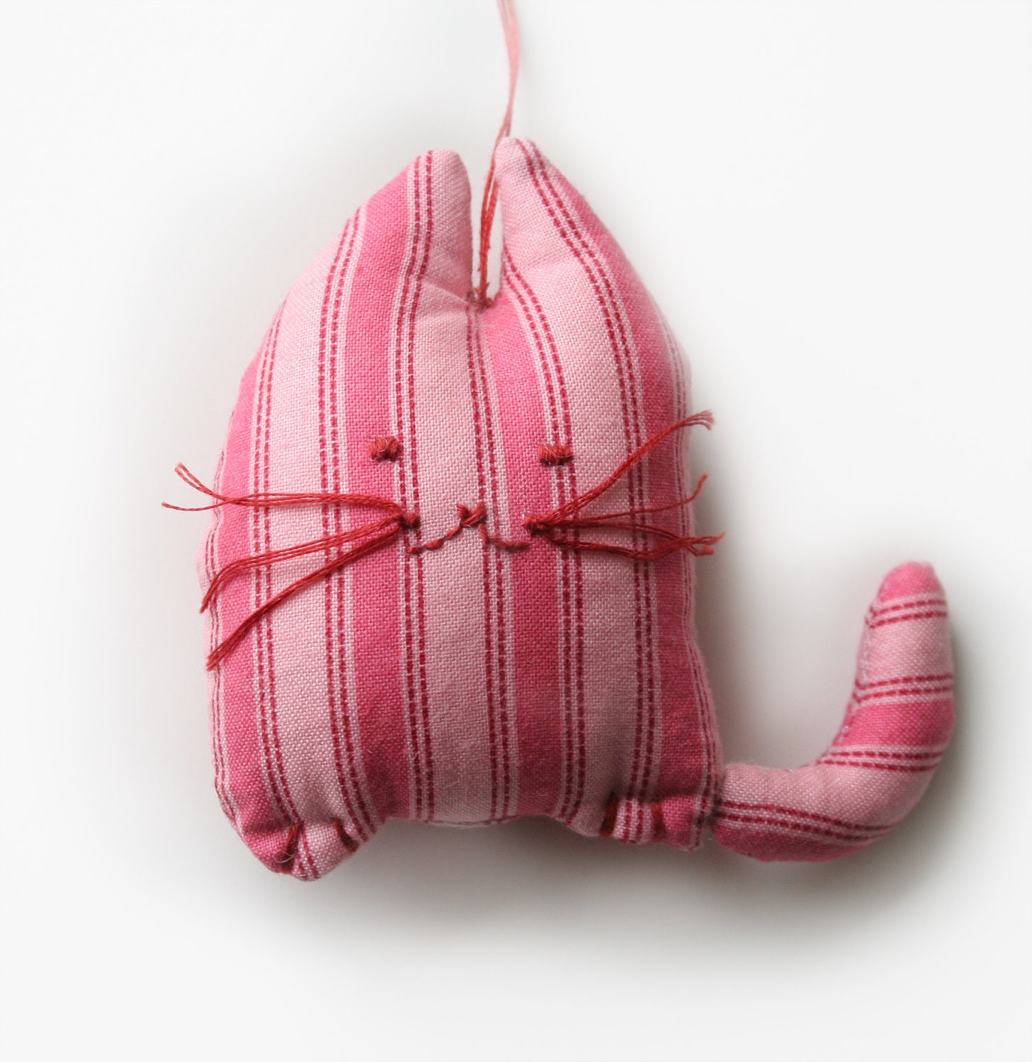 Cat toy from deep colored hight quality cotton / kitty toy / decoration
