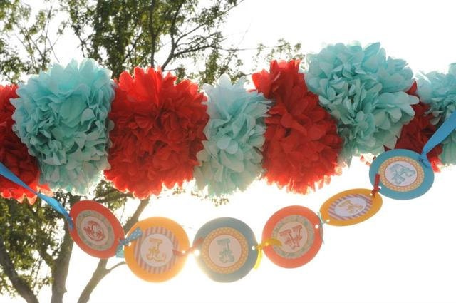 Vintage CIRCUS Printable Happy Birthday Banner, CIRCUS DIY Party Banner,  Vintage Circus Carnival