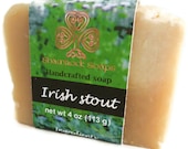 Irish Stout Handcrafted Soap