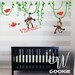 Jungle Monkeys and Birds - Nursery, Kids Wall Decal