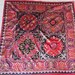 Oscar de la Renta silk scarf flamboyant WOW