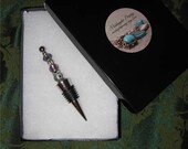 Custom Beaded Wine Stopper - pick a color